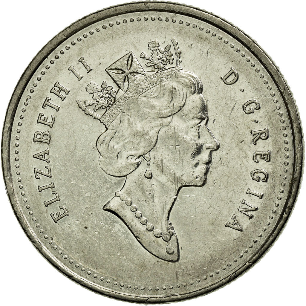 Coin, Canada, Elizabeth II, 25 Cents, 1994, Royal Canadian Mint, Ottawa