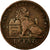 Moneda, Bélgica, Leopold II, Centime, 1882, BC+, Cobre, KM:33.1