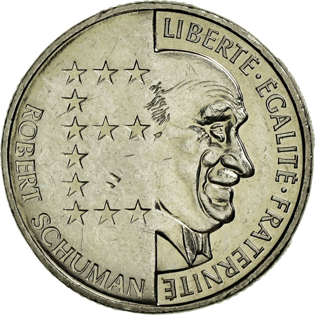 Coin, France, Schumann, 10 Francs, 1986, Paris, EF(40-45), Nickel, KM:958