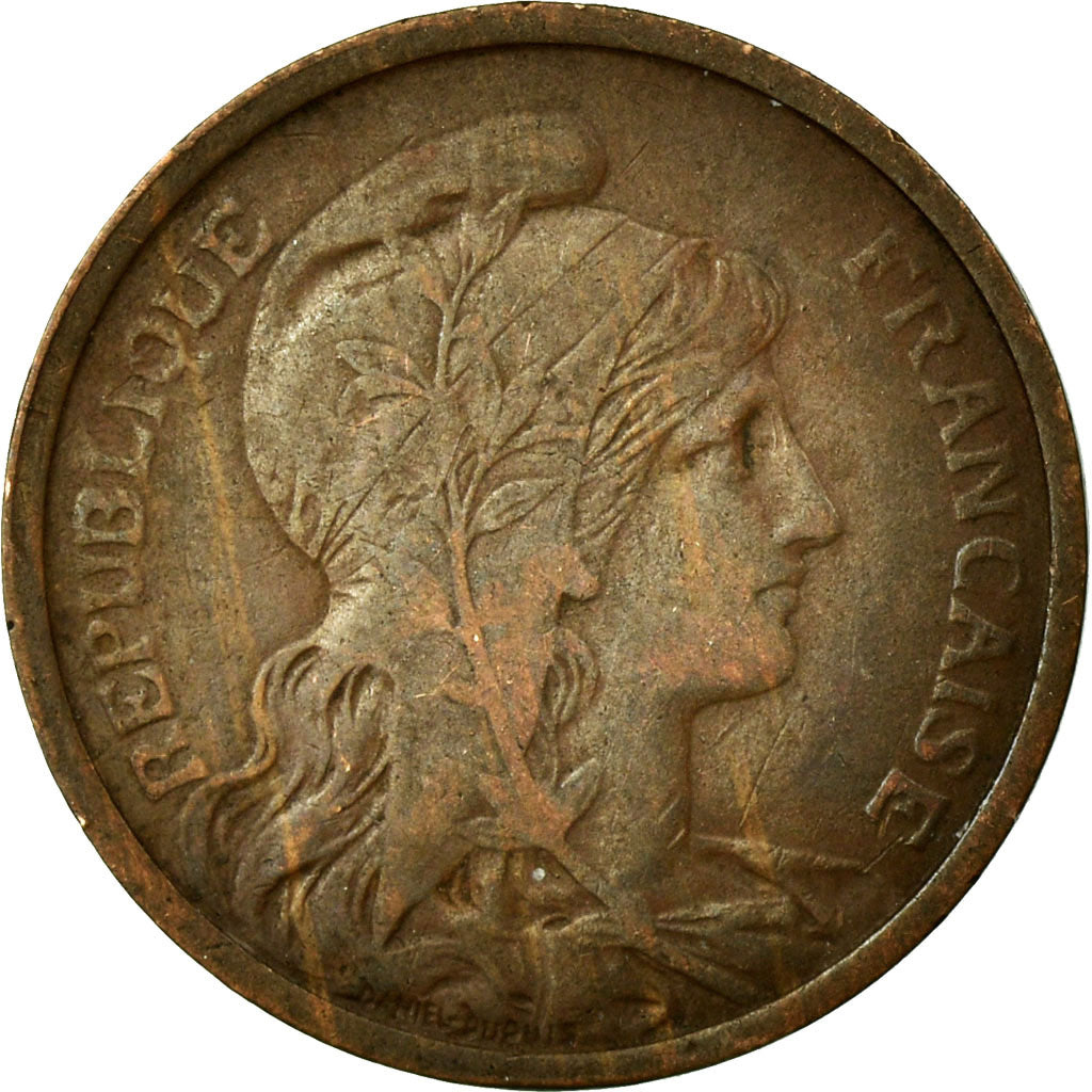 Coin, France, Dupuis, 2 Centimes, 1913, Paris, VF(30-35), Bronze, KM:841