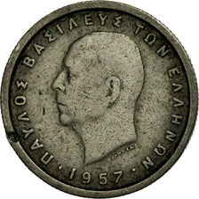 Coin, Greece, Paul I, 50 Lepta, 1957, VF(20-25), Copper-nickel, KM:80