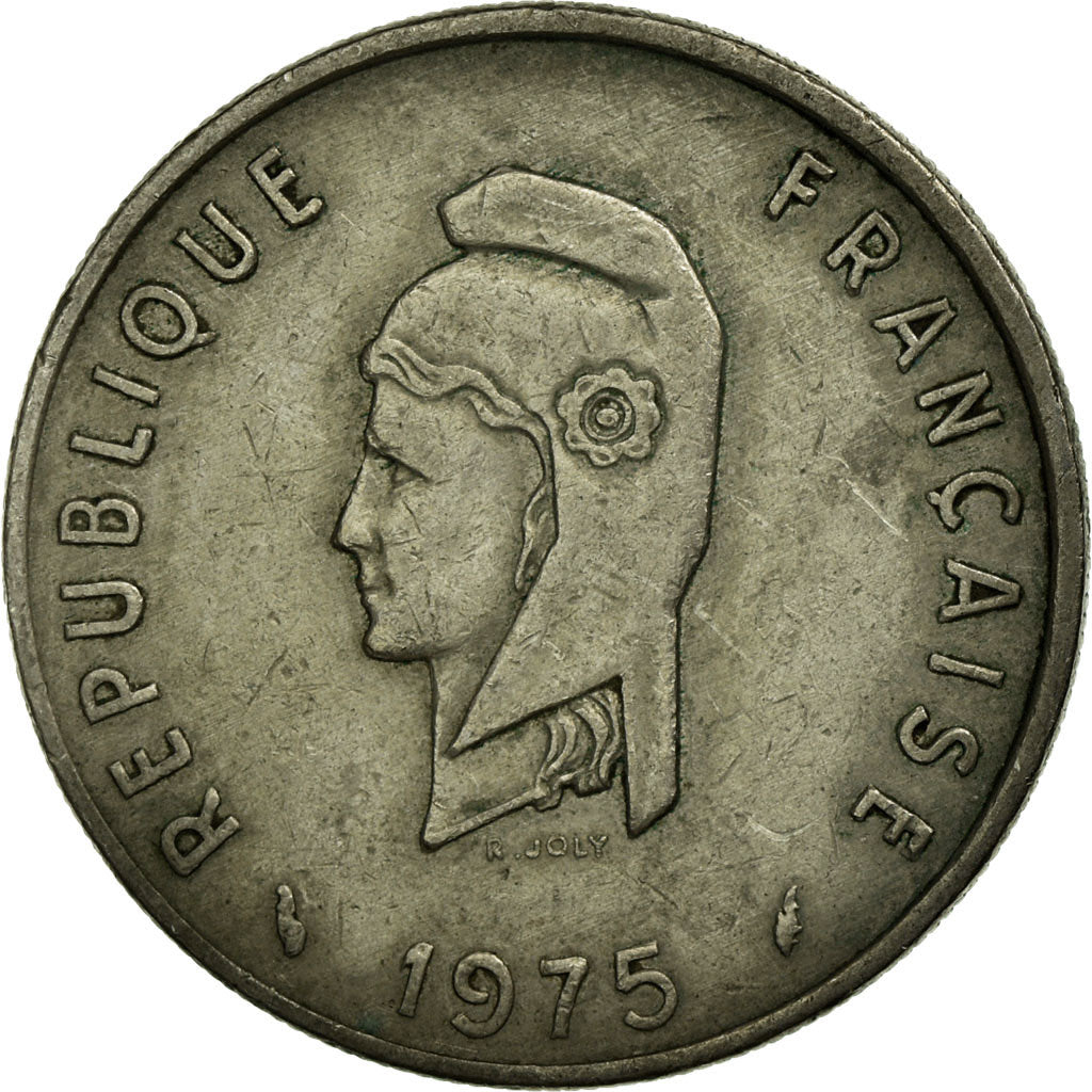 Monnaie, FRENCH AFARS & ISSAS, 50 Francs, 1975, Paris, TTB, Copper-nickel, KM:18