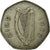 Coin, IRELAND REPUBLIC, 50 Pence, 1970, EF(40-45), Copper-nickel, KM:24