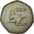 Moneta, REPUBLIKA IRLANDII, 50 Pence, 1970, EF(40-45), Miedź-Nikiel, KM:24