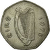 Coin, IRELAND REPUBLIC, 50 Pence, 1976, EF(40-45), Copper-nickel, KM:24