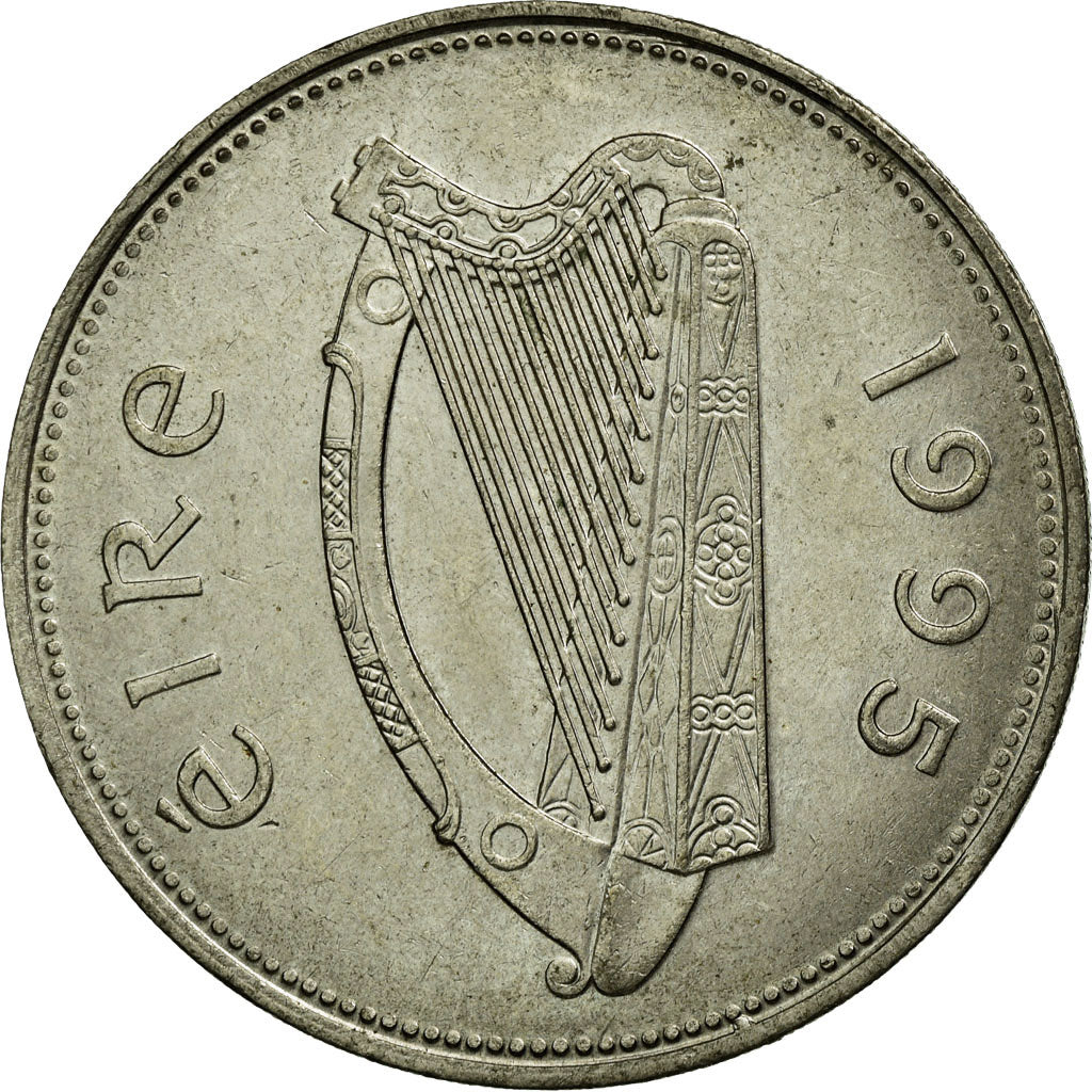 Coin, IRELAND REPUBLIC, Punt, Pound, 1995, EF(40-45), Copper-nickel, KM:27