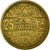 Münze, Lebanon, 25 Piastres, 1952, Utrecht, SS, Aluminum-Bronze, KM:16.1