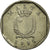 Coin, Malta, 5 Cents, 1995, EF(40-45), Copper-nickel, KM:95
