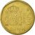 Moneda, España, Juan Carlos I, 500 Pesetas, 1989, BC+, Aluminio - bronce