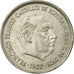Coin, Spain, Caudillo and regent, 25 Pesetas, 1958, AU(55-58), Copper-nickel
