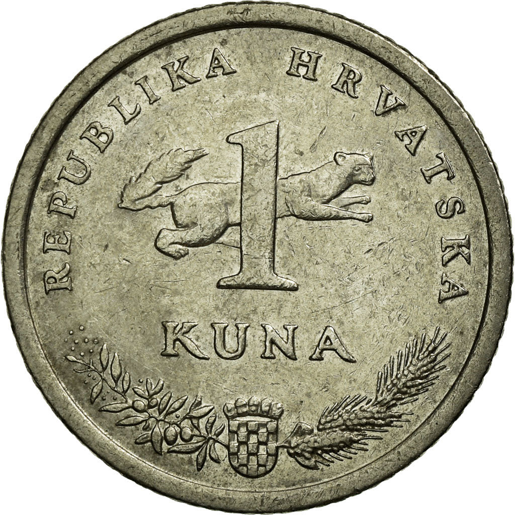 Coin, Croatia, Kuna, 1995, EF(40-45), Copper-Nickel-Zinc, KM:9.1