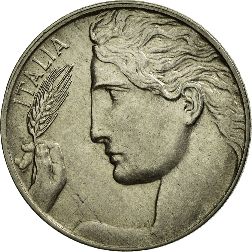 Coin, Italy, Vittorio Emanuele III, 20 Centesimi, 1922, Rome, AU(55-58), Nickel