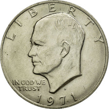 Coin, United States, Eisenhower Dollar, Dollar, 1971, U.S. Mint, Denver