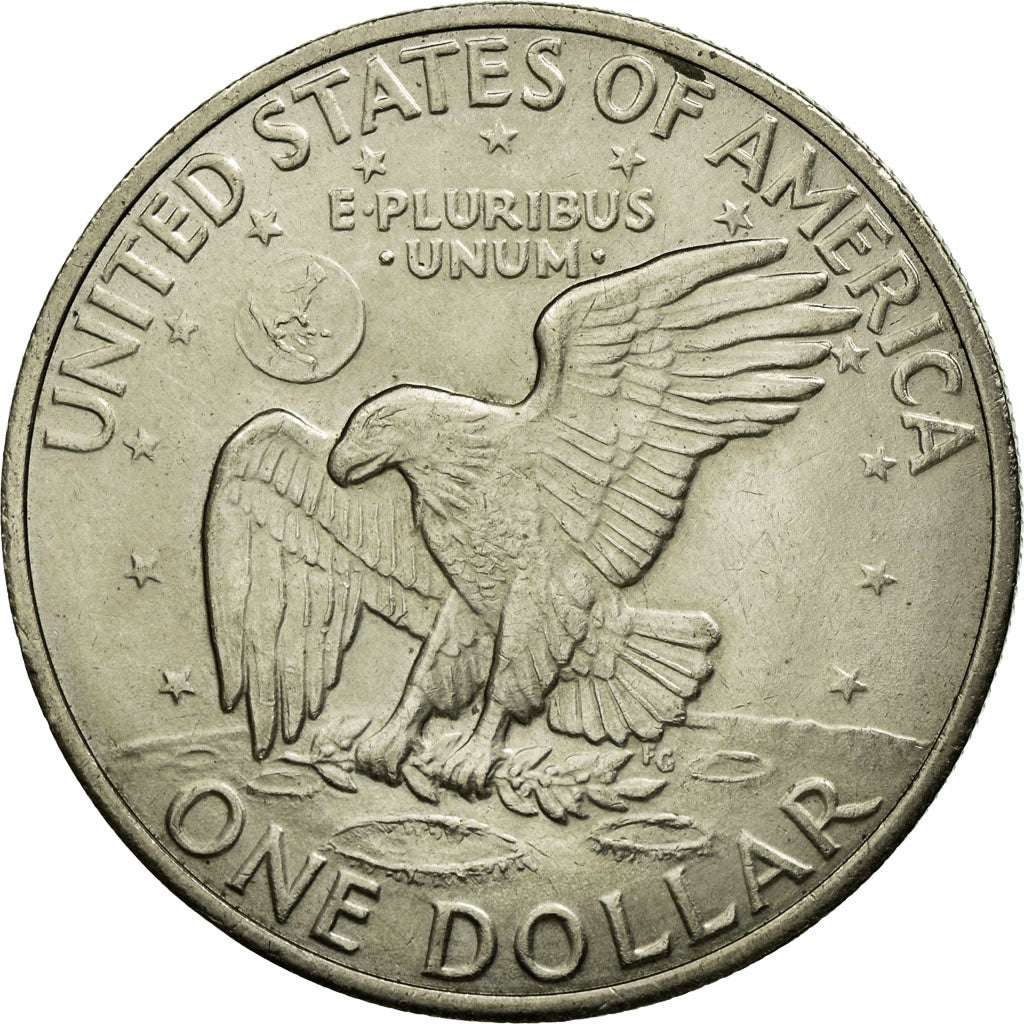 Coin, United States, Eisenhower Dollar, Dollar, 1971, U.S. Mint, Denver