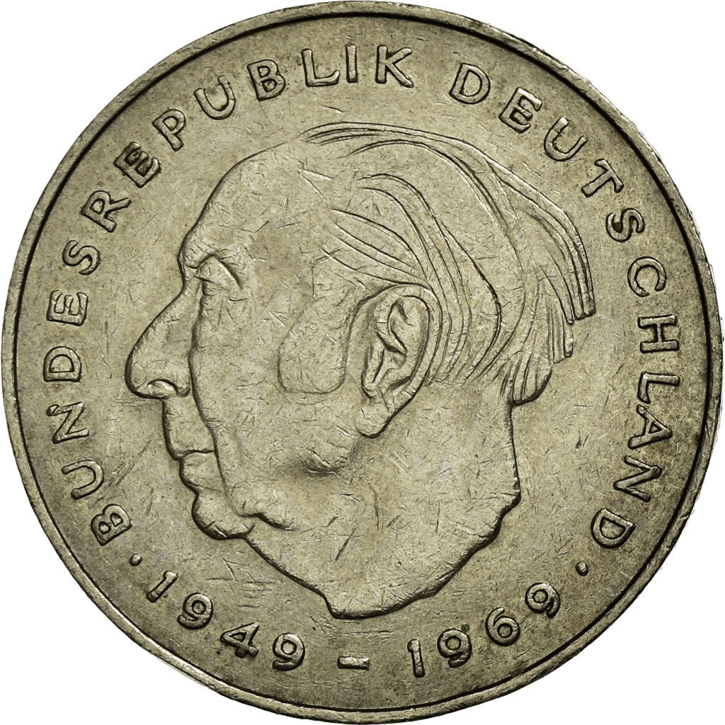 Moeda, ALEMANHA - REPÚBLICA FEDERAL, 2 Mark, 1978, Stuttgart, EF(40-45)