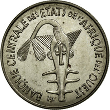 Coin, West African States, 100 Francs, 1972, Paris, EF(40-45), Nickel, KM:4