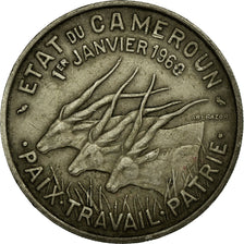 Coin, Cameroon, 50 Francs, 1960, Paris, EF(40-45), Copper-nickel, KM:13