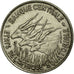 Coin, EQUATORIAL AFRICAN STATES, 100 Francs, 1967, Paris, EF(40-45), Nickel
