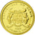 Benin, 1500 Francs CFA, Charles de Gaulle, 2010, MS(65-70), Gold