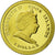 Munten, Cookeilanden, Dollar, 2009, FDC, Goud