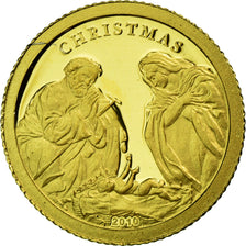 Munten, Palau, Dollar, 2010, FDC, Goud, KM:445