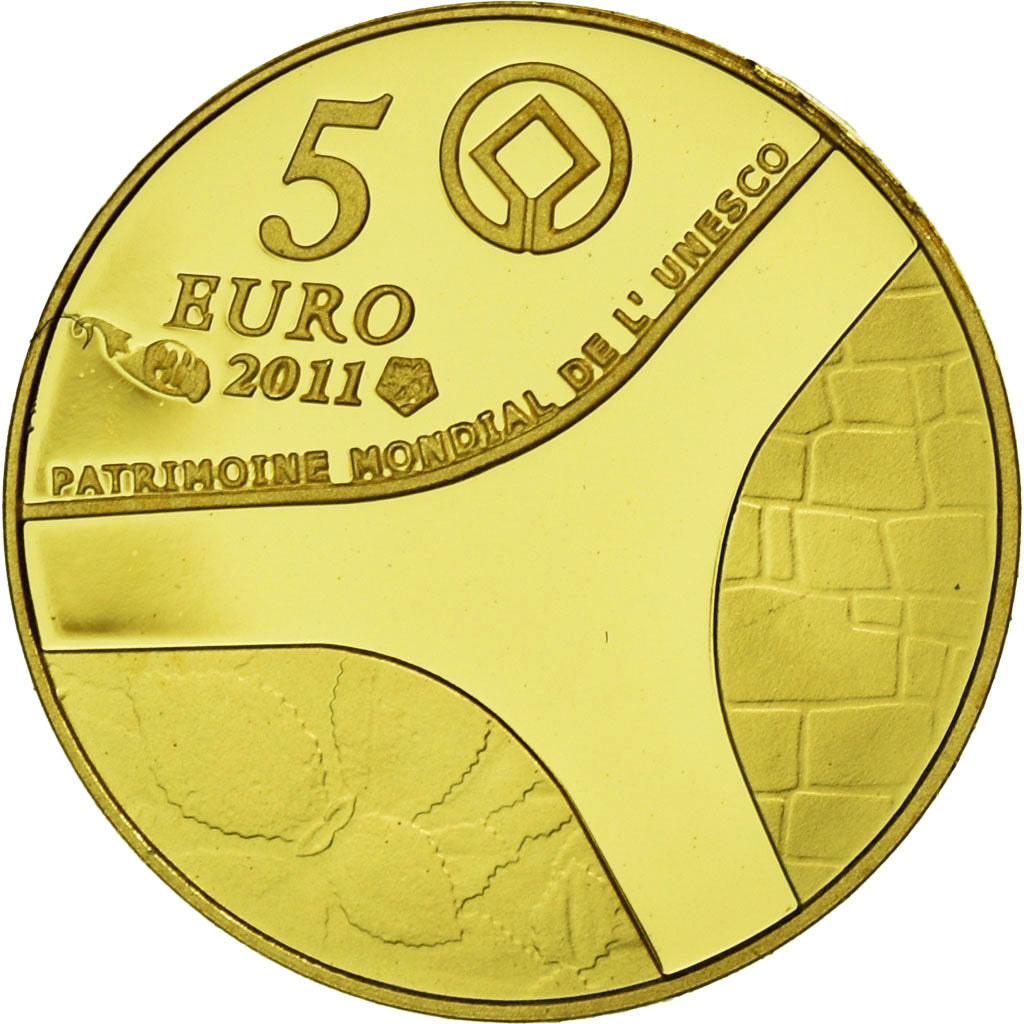 Coin, France, 5 Euro, 2011, MS(65-70), Gold, KM:1810