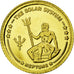 Coin, Fiji, Elizabeth II, 10 Dollars, 2010, MS(65-70), Gold, KM:224