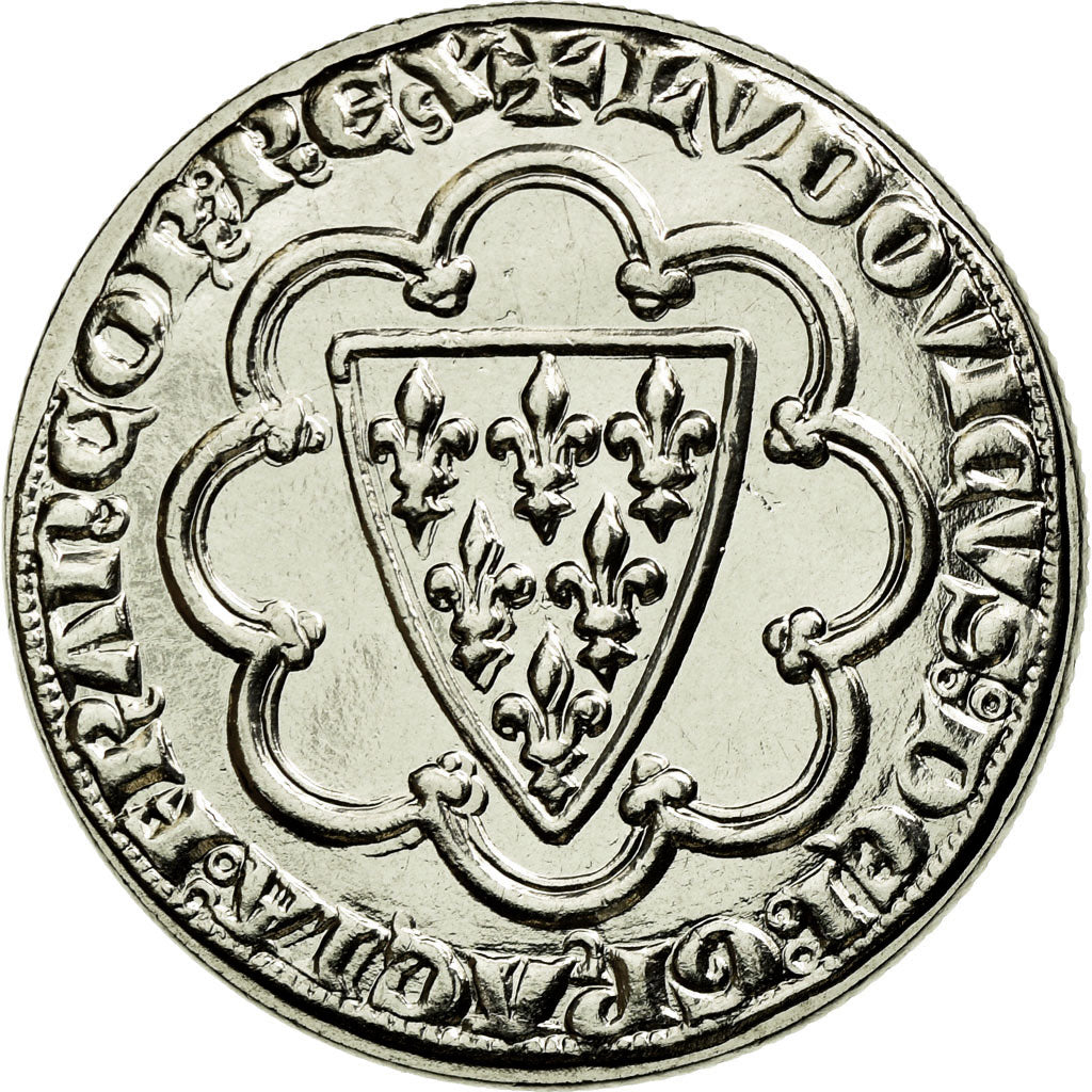 Coin, France, Écu de Saint Louis, 5 Francs, 2000, Paris, MS(65-70)