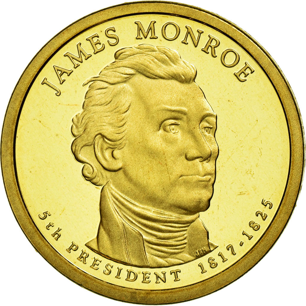 Coin, United States, Dollar, 2008, U.S. Mint, James Monroe, MS(63)