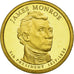 Coin, United States, Dollar, 2008, U.S. Mint, James Monroe, MS(63)