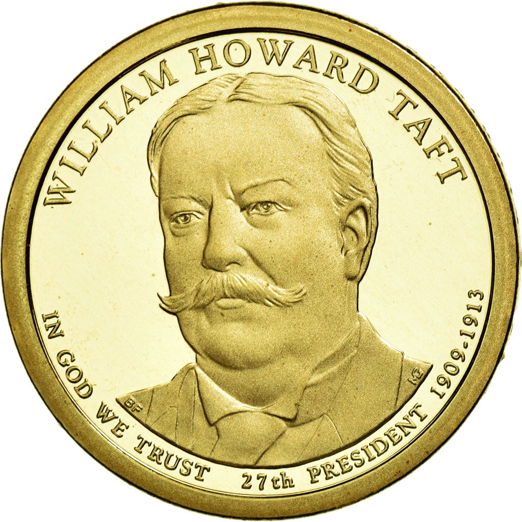 Coin, United States, Dollar, 2013, U.S. Mint, William Howard Taft, MS(63)