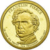 Coin, United States, Dollar, 2010, U.S. Mint, Franklin Pierce, MS(63)