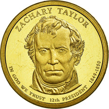 Coin, United States, Dollar, 2009, U.S. Mint, Zachary Taylor, MS(63)
