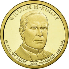 Coin, United States, Dollar, 2013, U.S. Mint, William McKinley, MS(63)