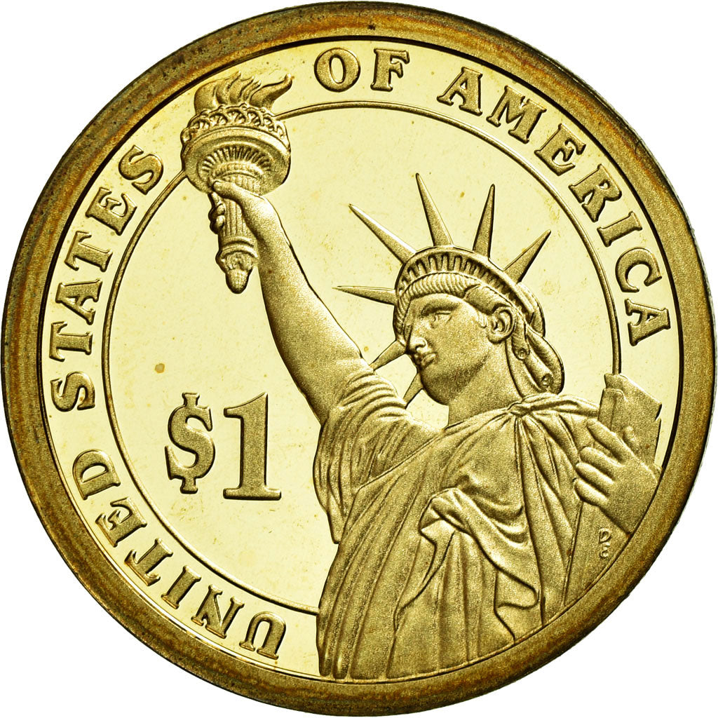 Coin, United States, Dollar, 2016, U.S. Mint, Ronald Reagan, MS(63)