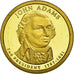 Coin, United States, Dollar, 2007, U.S. Mint, John Adams, MS(63)