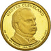 Moneda, Estados Unidos, Dollar, 2012, U.S. Mint, Grover Cleveland, SC, Cobre -