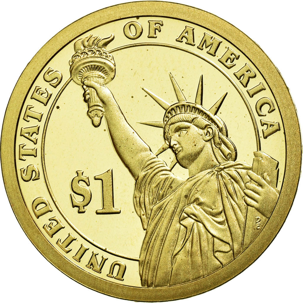 Coin, United States, Dollar, 2014, U.S. Mint, Calvin Coolidge, MS(63)