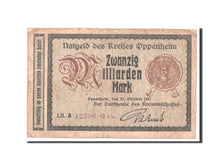 Germany, Rheinland, 20 Milliards Mark, 1923, F(12-15)
