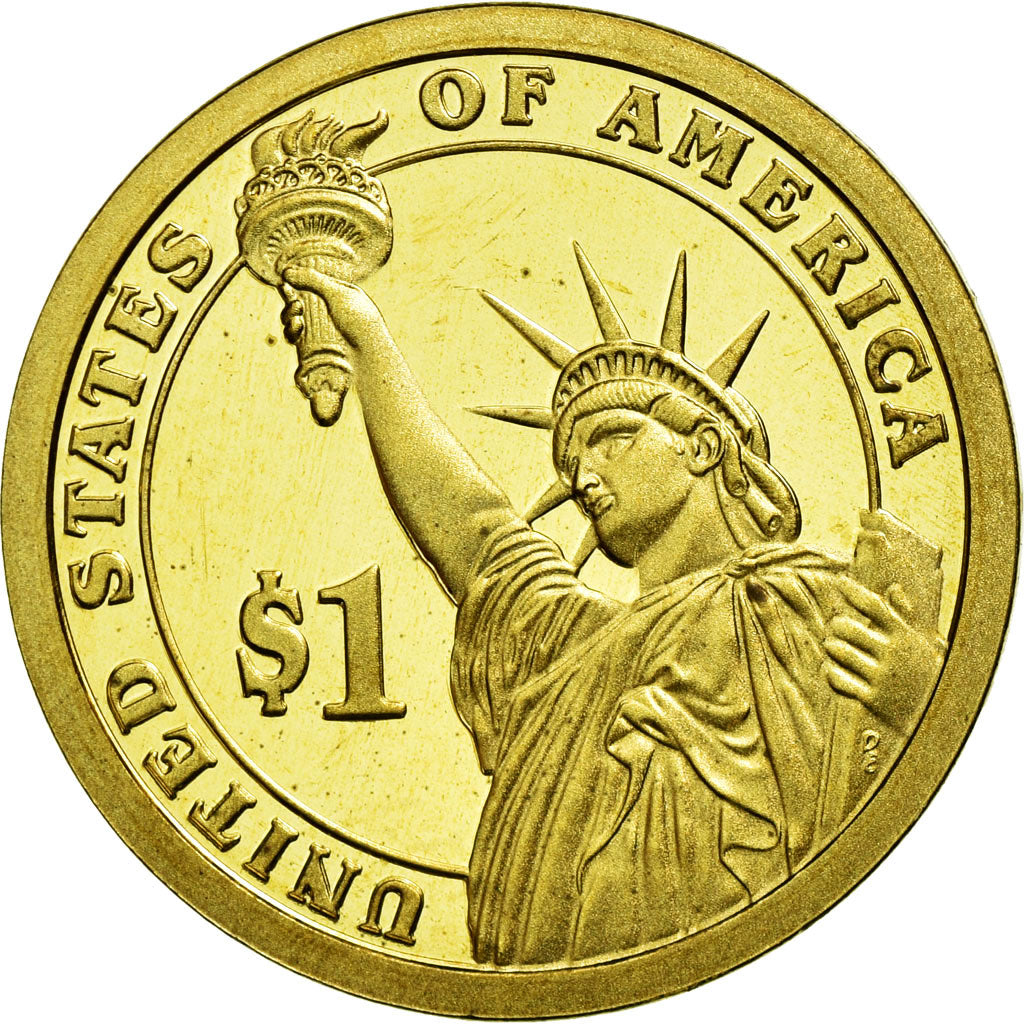 Coin, United States, Dollar, 2009, U.S. Mint, James K. Polk, MS(63)