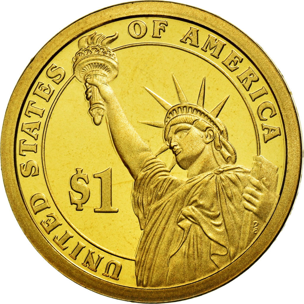 Coin, United States, Dollar, 2009, U.S. Mint, William Henry Harrison, MS(63)