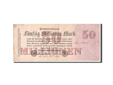 Biljet, Duitsland, 50 Millionen Mark, 1923, TTB