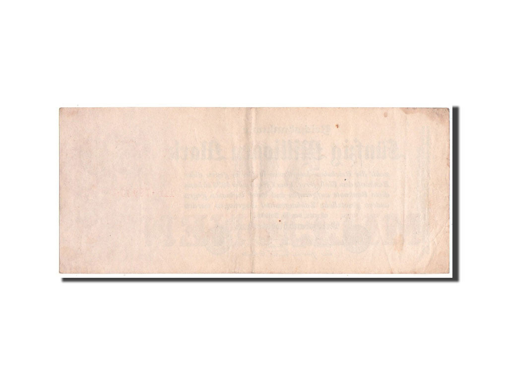 Biljet, Duitsland, 50 Millionen Mark, 1923, TTB