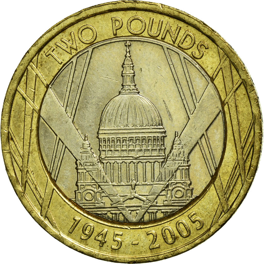 Coin, Great Britain, Elizabeth II, 2 Pounds, 2005, British Royal Mint