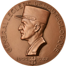 France, Medal, Général Leclerc, Dalton Hull, Politics, Society, War, 1972