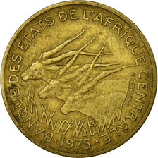 Coin, Central African States, 25 Francs, 1975, Paris, EF(40-45)