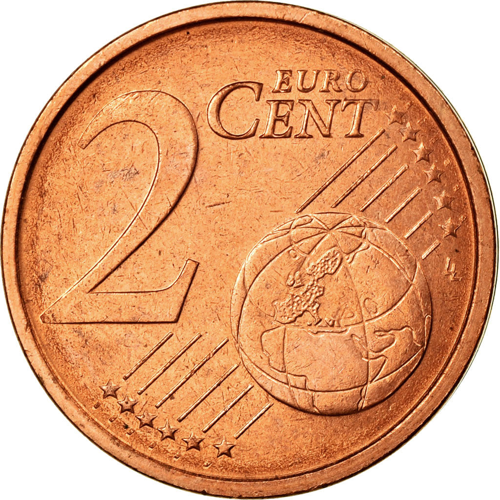 Italy, 2 Euro Cent, 2002, MS(63), Copper Plated Steel, KM:211