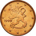 Finland, Euro Cent, 1999, MS(63), Copper Plated Steel, KM:98