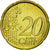 Spain, 20 Euro Cent, 2001, MS(63), Brass, KM:1044