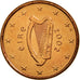 REPUBBLICA D’IRLANDA, Euro Cent, 2002, SPL, Acciaio placcato rame, KM:32